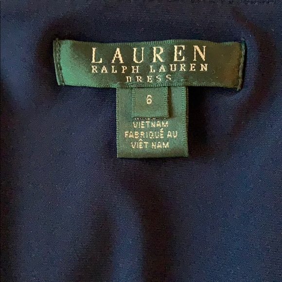 Ralph Lauren Dress, blue, size 6 - Picture 6 of 6